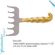YANCOSKIE|abdominoplasty belly fat|retractor 7 1/2"  (19 cm) 15 cm blade width
