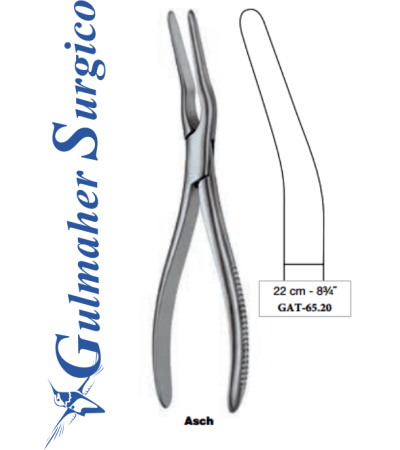 Asch Nasal Septum straightening forceps 22cm - 8-3⁄4˝