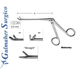 Blakesley Nasal Forceps 11,5 cm - 4.5˝ 3.0mm