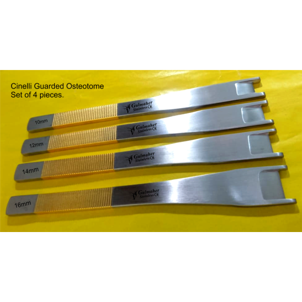 Cinelli Osteotome,Nasal Bone Guarded16cm, Straight Cinelli Osteotome,Nasal Bone Guarded16cm, Straight