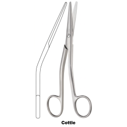 Cottle Scissors For Rhinoplasty 16cm - 61⁄4˝ Cottle Scissors For Rhinoplasty 16cm - 61⁄4˝