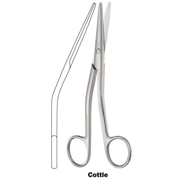 Cottle Scissors For Rhinoplasty 16cm - 61⁄4˝