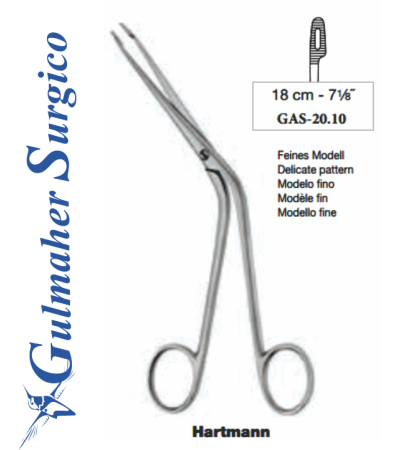 Hartmann Nasal Dressing Forceps 18 cm  - Delicate.