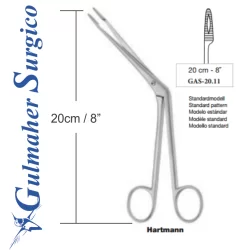 Hartmann Nasal dressing Forceps 20cm  - Standard