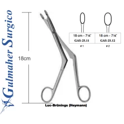 Luc-Brunings (Heymann) Nasal Septum Forceps 18 cm