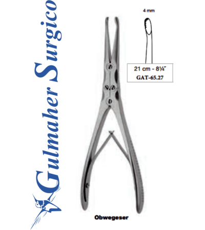 Obwegeser Nasal Septum Forceps 4mm, 21cm - 81⁄4˝