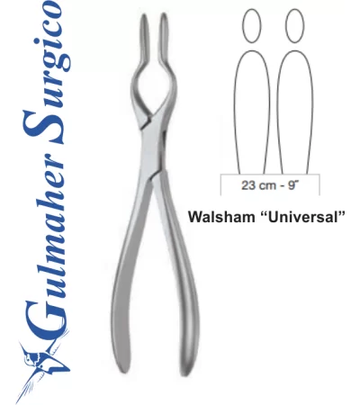 Walsham Nasal Septum Forceps 4mm-21 cm - 81⁄4˝ Walsham Nasal Septum Forceps 4mm-21 cm - 81⁄4˝