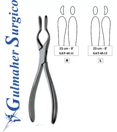 Walsham Nasal Septum Forceps 23cm Left & Right Walsham Nasal Septum Forceps 23cm Left & Right