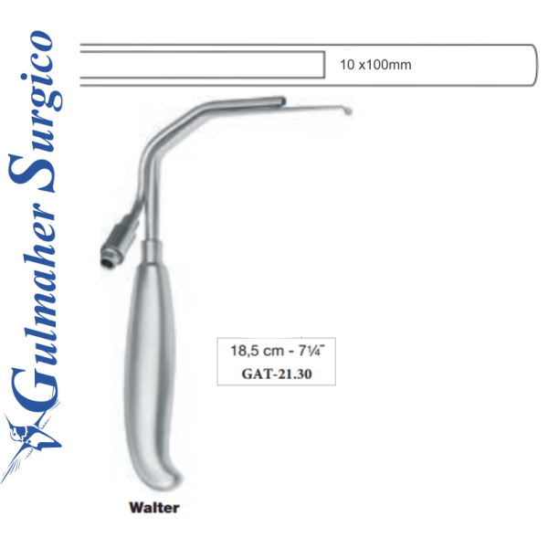 Illuminated Alar/Nasal Retractor, 10x100mm Illuminated Alar/Nasal Retractor, 10x100mm