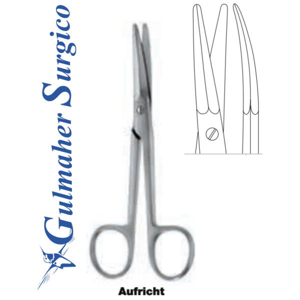 Aufricht Rhinoplasty Scissors 14cm - 51⁄2˝