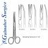 Dressing & Operating Surgical Scissors Curved 5-1/2”