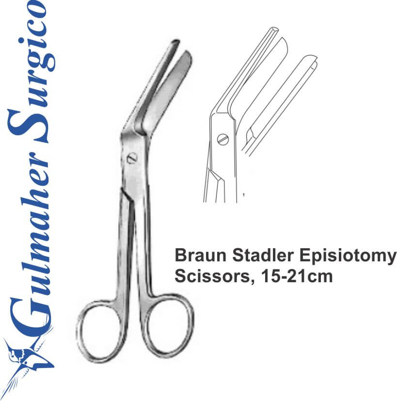 Braun-Stadler Episiotomy Scissors - American Medicals