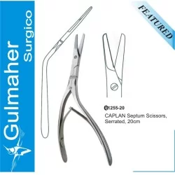 CAPLAN Nasal Septum septate Scissors, Serrated, 20cm
