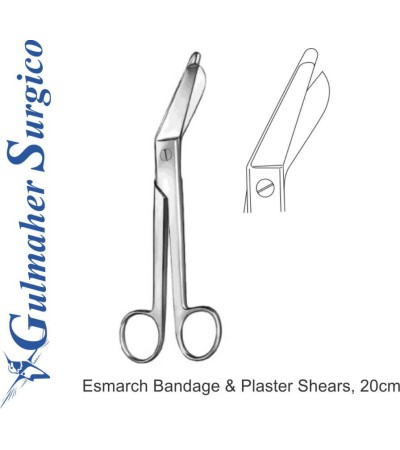 Esmarch Bandage and Plaster Shears, 20cm