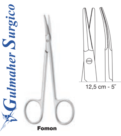 Fomon Rhinoplasty Scissors 12,5 cm - 5"