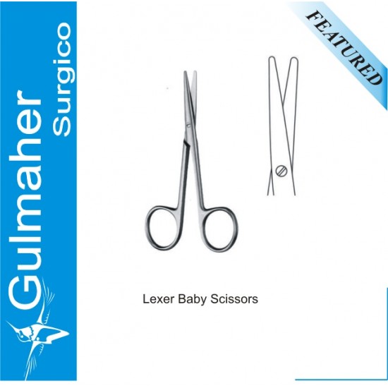 Lexer-Baby Delicate Scissors, 10-12.5cm