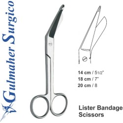 Lister Bandage  Scissors.