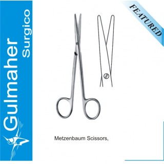 Scissors, Metzenbaum, Curved