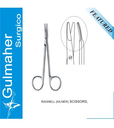 Ragnell Kilner Dissecting - Curved Scissors