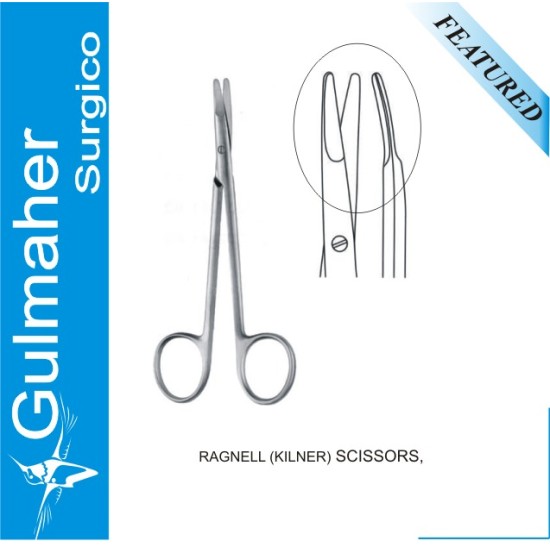 Ragnell Kilner Dissecting - Curved Scissors