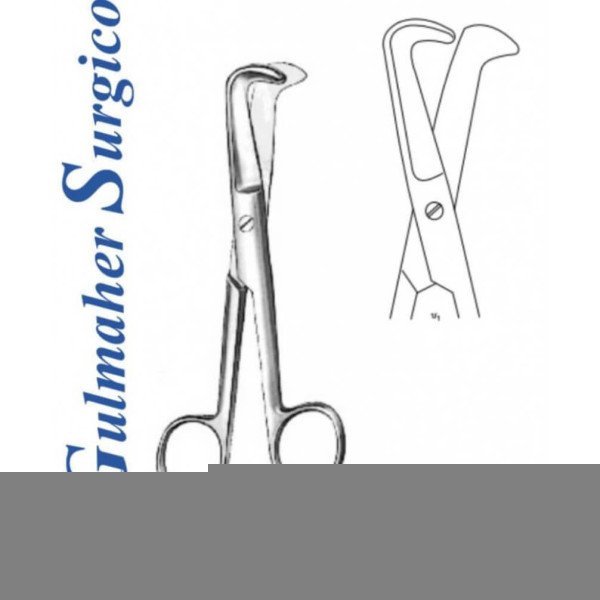 Schumacher Umbilical Scissors, Cvd To Side, 16cm