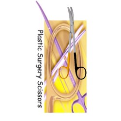 Plastic Surgical & Facelift Scissors 