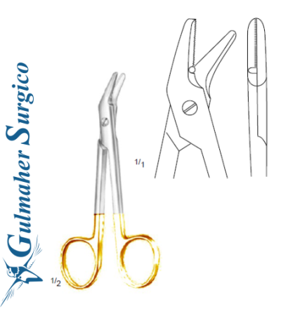 Suture Wire Cutting Scissors 4-3/4" T/C