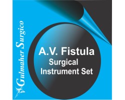AV -arteriovenous- fistula surgical instruments set