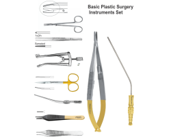 Basic Plastic Surgery Instruments Set