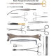 Basic Surgical Instrument Set for Operating Room.