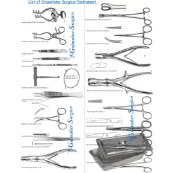 Craniotomy Surgical Instrument Set