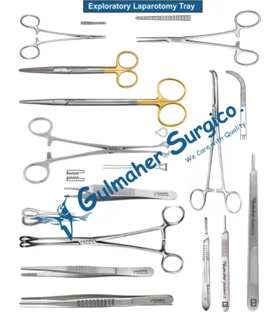 Laparotomy Surgical Set -Celiotomy Instruments Laparotomy Surgical Set -Celiotomy Instruments
