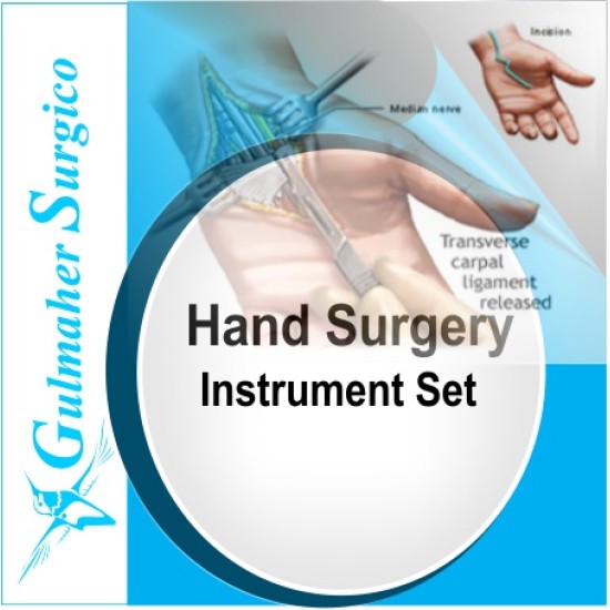 Hand surgery Instrument set