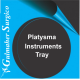 Platysma Surgery instruments Tray