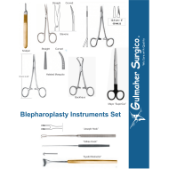 Blepharoplasty Set - Eyelid Surgery Instruments