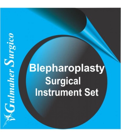 Blepharoplasty Surgical Instrument Set of 26 pieces