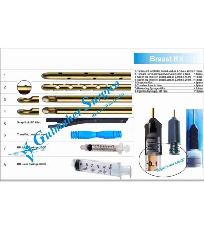 Breast Cannula Kit - Fat transfer - removing surgery