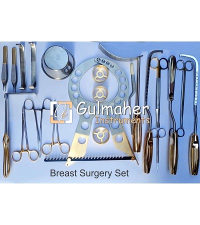 Breast Surgery Instruments - Solz Set