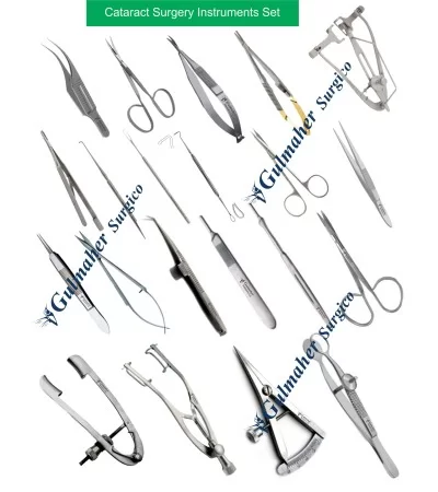 Cataract Surgery Instruments Set 48pieces Cataract Surgery Instruments Set 48pieces