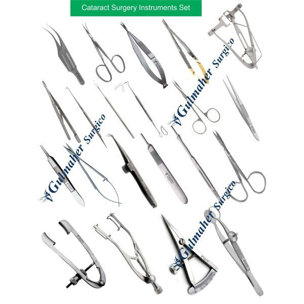 Cataract Surgery Set - Ophthalmic Instruments - 48pieces