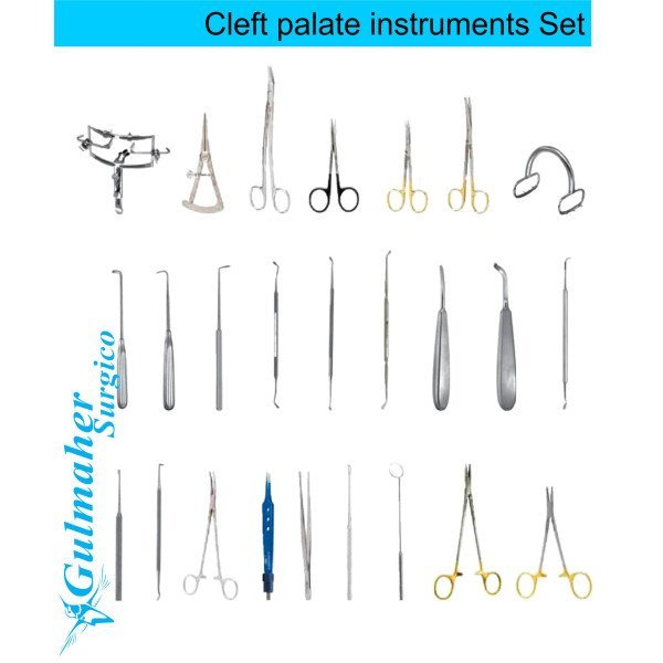 Cleft Palate Repair Instruments Set – 35 Pieces Cleft Palate Repair Instruments Set – 35 Pieces