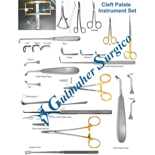 Cleft Palate Repair Instruments Set – 35 Pieces Cleft Palate Repair Instruments Set – 35 Pieces
