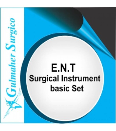 ENT Surgical Instruments Basic Surgery Set.