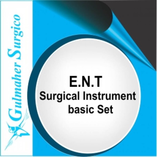 ENT Surgical Instruments Basic Surgery Set.