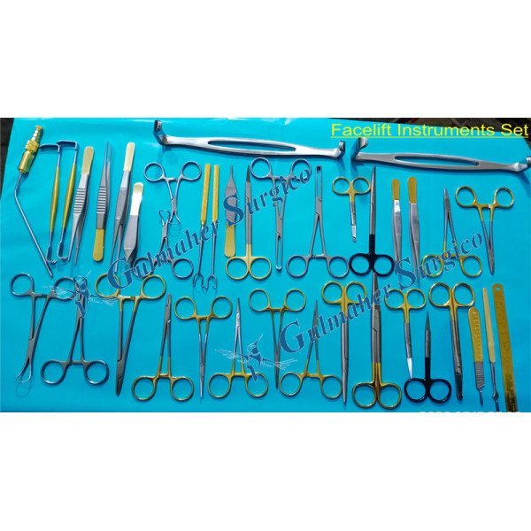 Complete Rhytidectomy and SMAS Elevation Instrument Tray