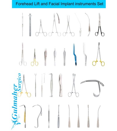 Forehead Lift & Facial Implant Instruments Set