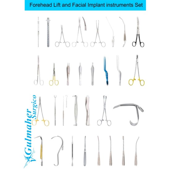 Forehead Lift & Facial Implant Instruments Set