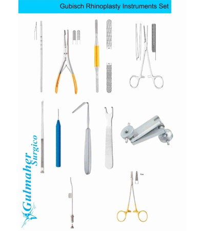 Gubisch Rhinoplasty Set - Nose Surgery Instruments