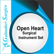 Open Heart Surgical Instrument - Cardiovascular Set.