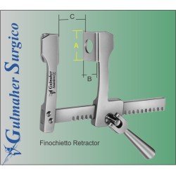 Finochietto Retractor, Rib Spreader 150mm